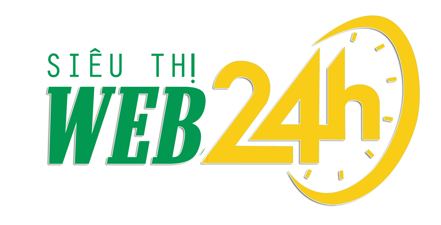 Siêu thị web24h - Đơn vị thiết kế web hàng đầu