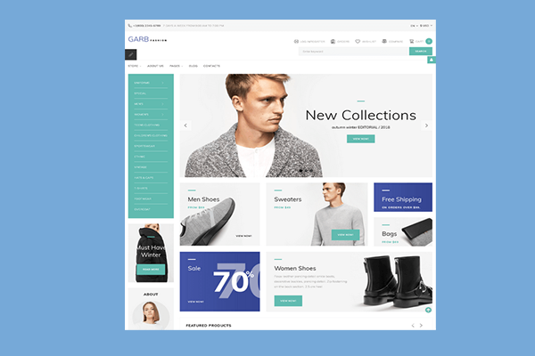 Thiết kế website thời trang